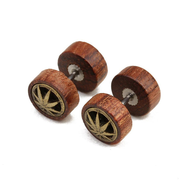 Stainless Steel Wood Barbell Stud