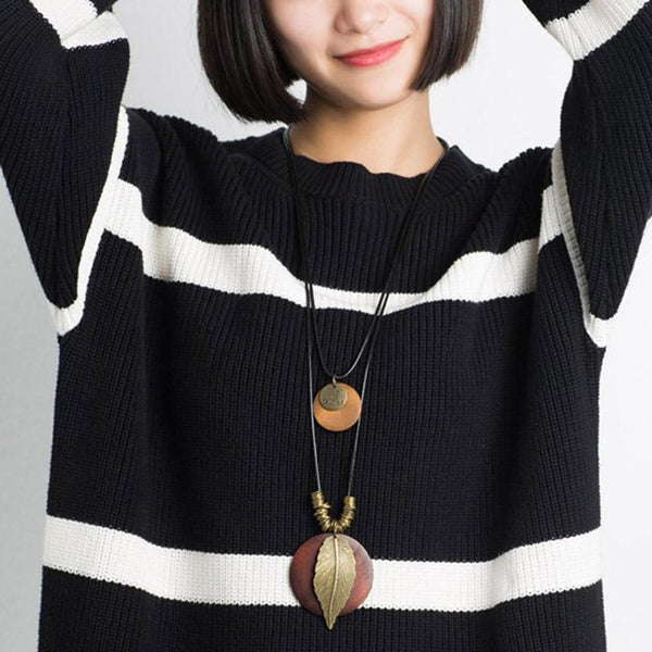 Retro Ethnic Long Necklaces