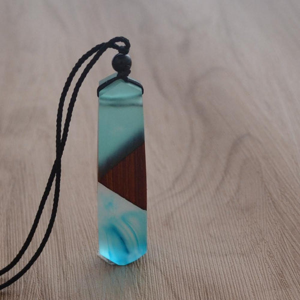 Fashion Wood Resin Necklace