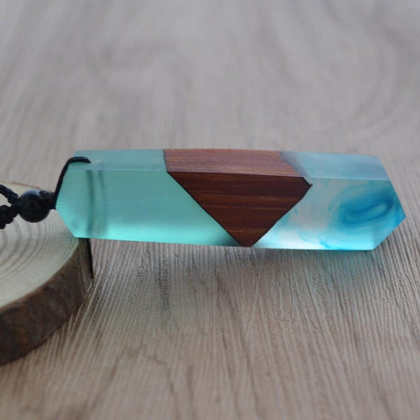 Fashion Wood Resin Necklace