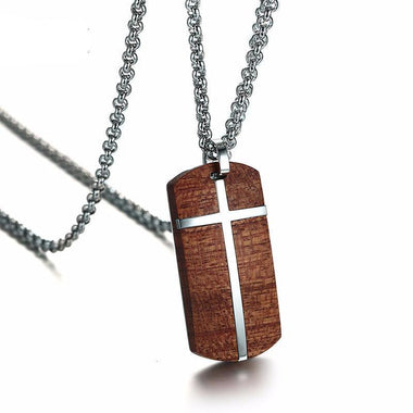 Vintage Rosewood Men Necklace