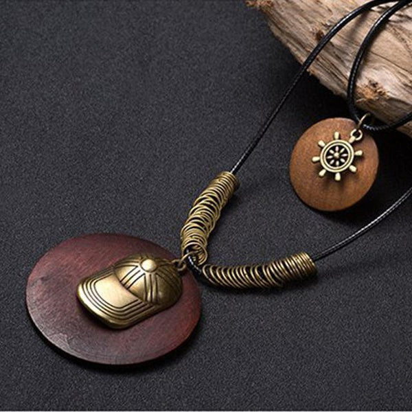 Retro Ethnic Long Necklaces