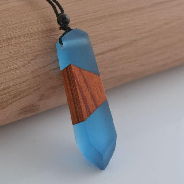 Fashion Wood Resin Necklace