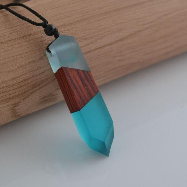 Fashion Wood Resin Necklace