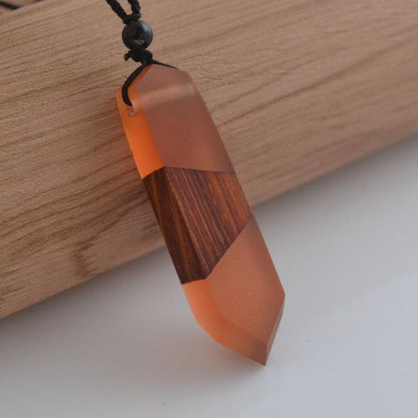 Fashion Wood Resin Necklace
