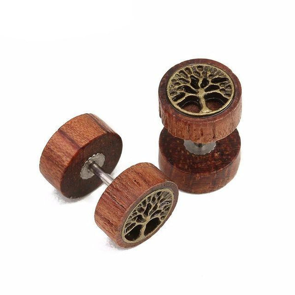 Stainless Steel Wood Barbell Stud