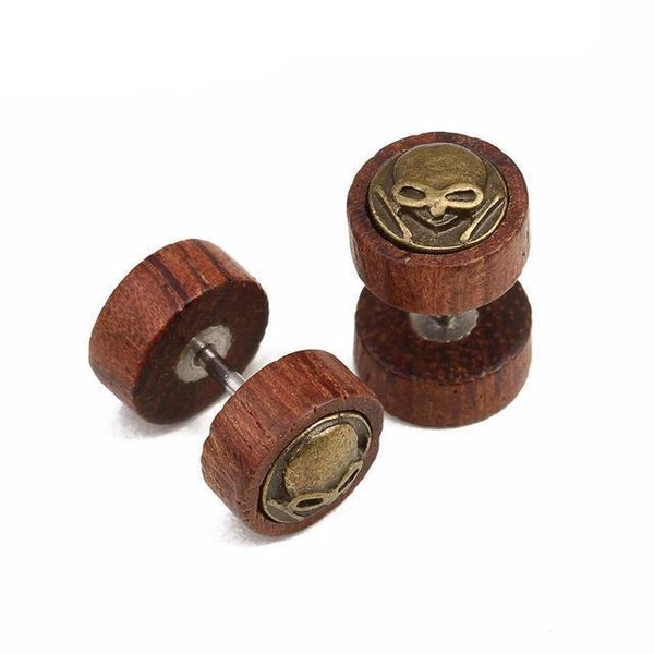 Stainless Steel Wood Barbell Stud